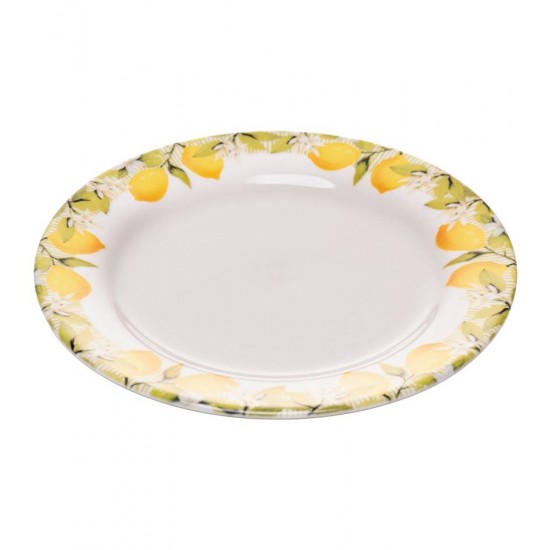 Prato 20cm para Sobremesa Siciliano Bege Ceramica
